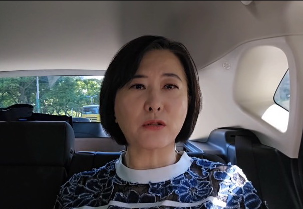王鴻薇說，對於民眾失控的一個場面，特別是毆打員警的違法暴力行為，苗博雅有沒有出來道歉？有沒有出來譴責這樣的暴力行為？(圖／王鴻薇國會辦公室)